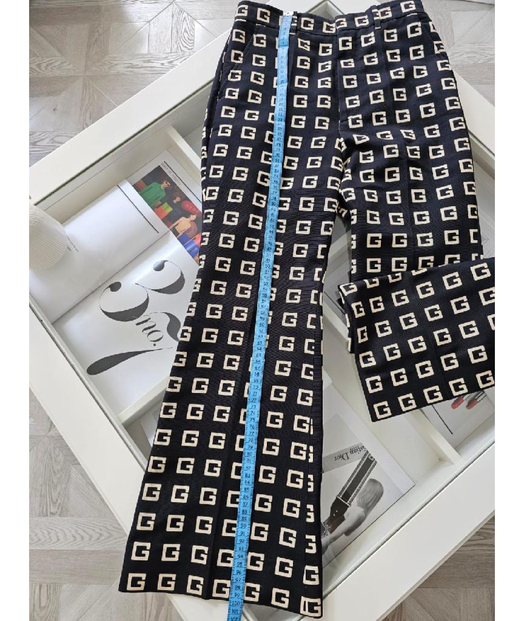 GUCCI Антрацитовый хлопковый костюм с брюками, фото 8