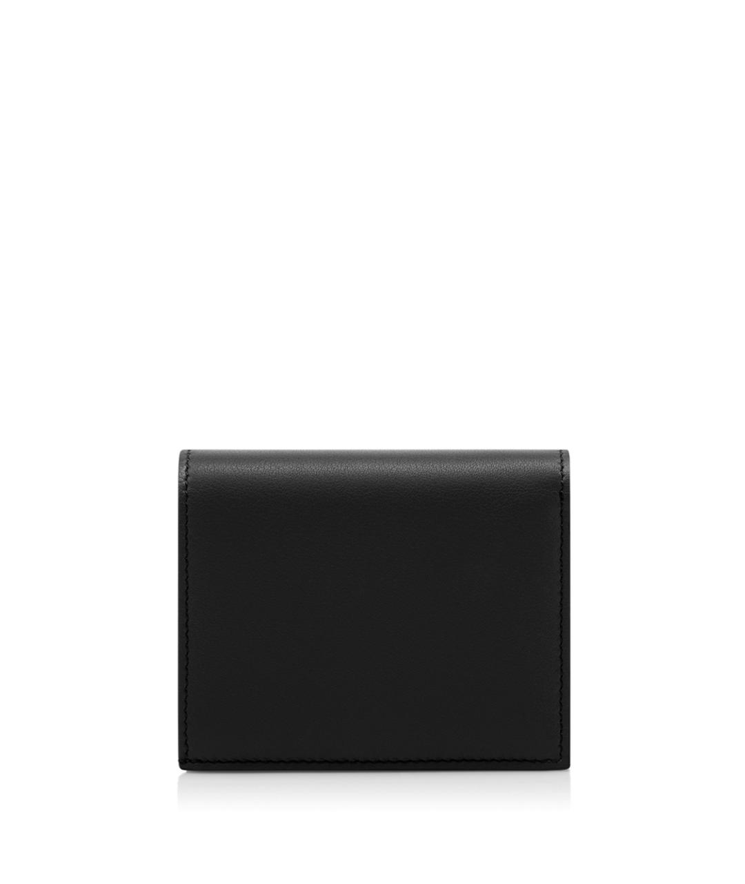 TOM FORD Черный кожаный кошелек, фото 2