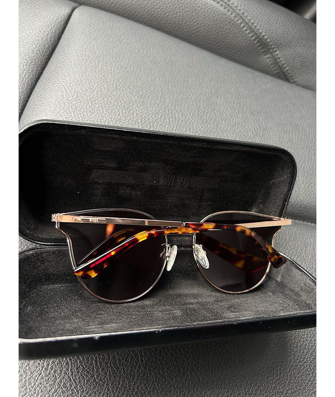 MCQ ALEXANDER MCQUEEN Мульти металлические солнцезащитные очки, фото 4