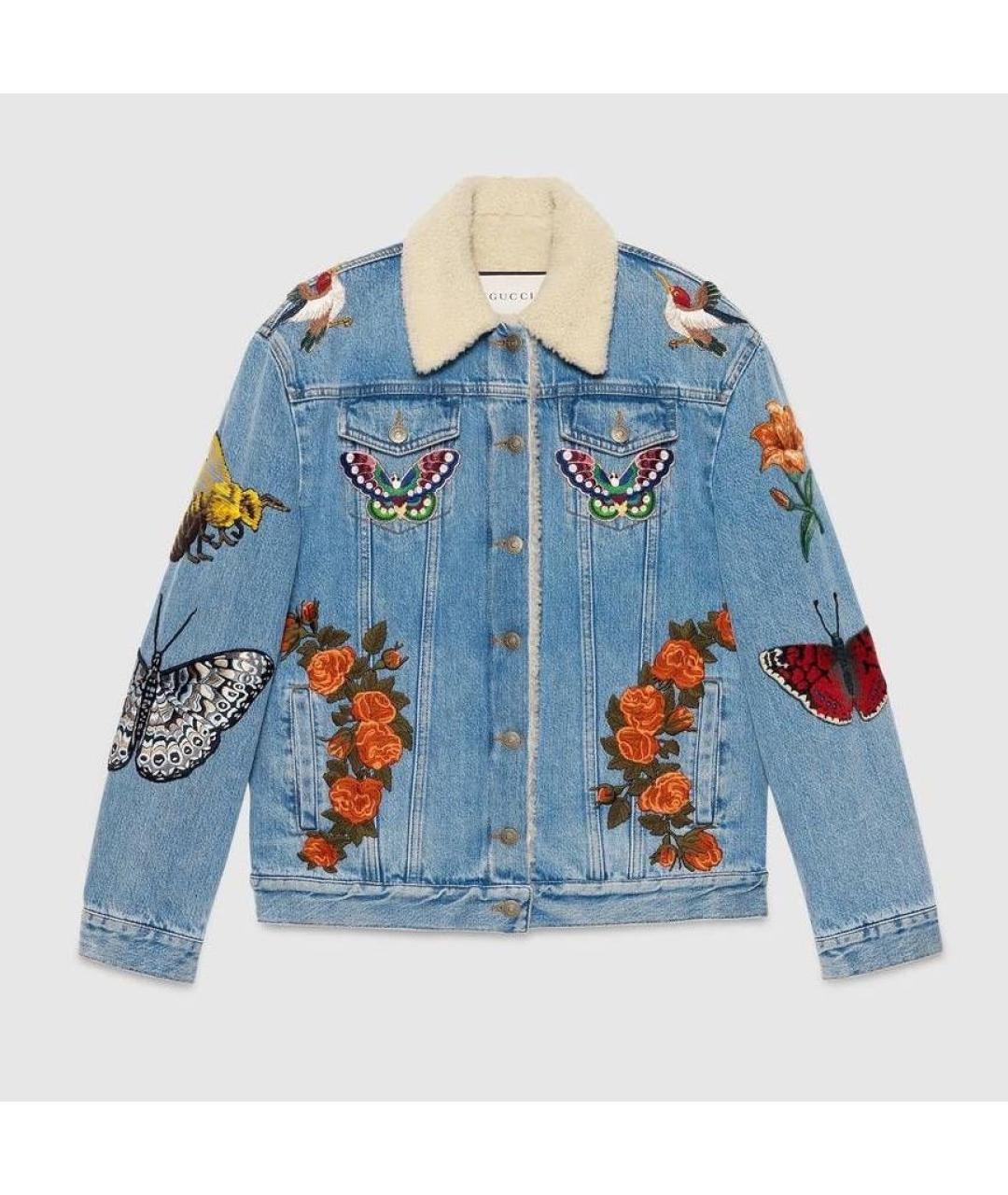 GUCCI Деним куртка, фото 7