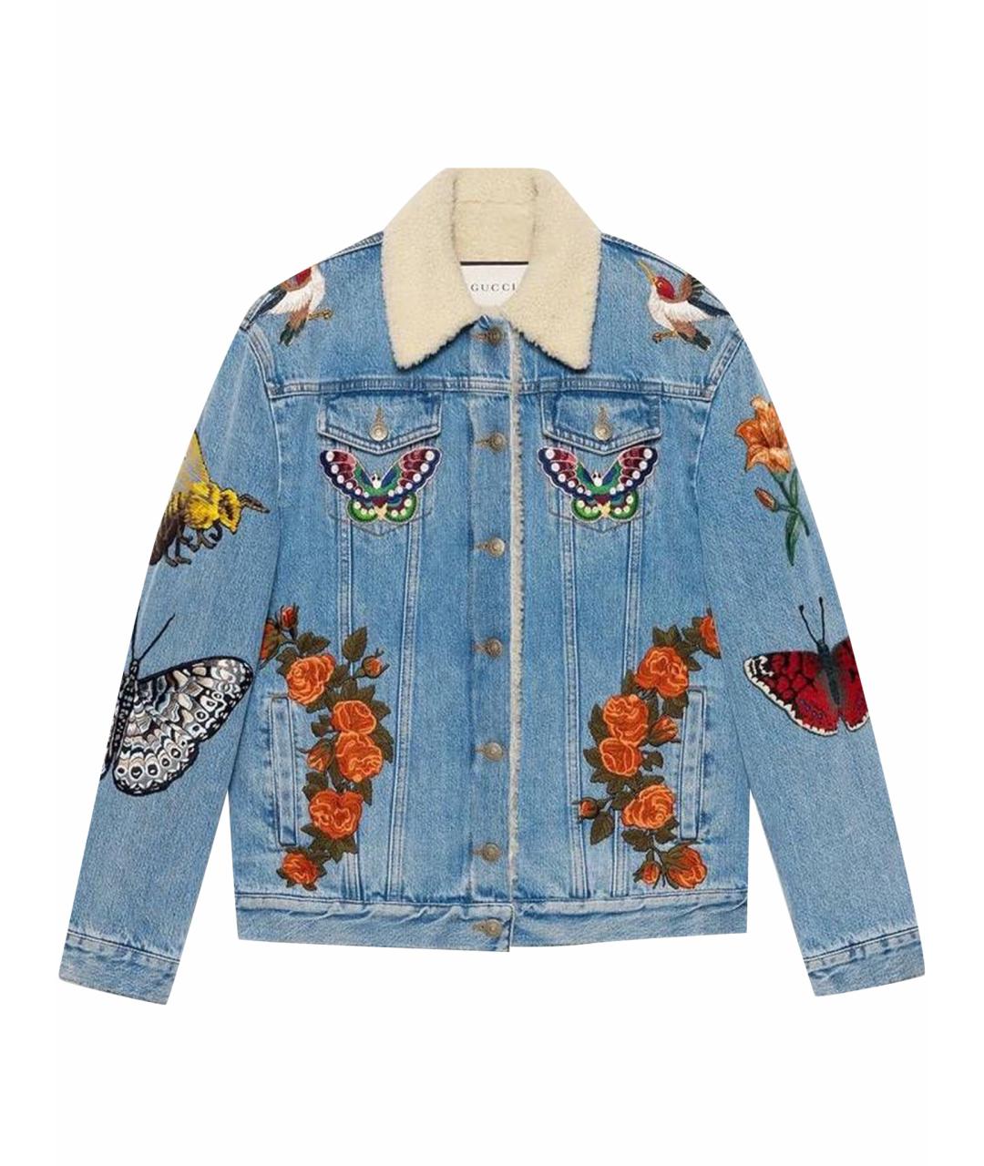 GUCCI Деним куртка, фото 1