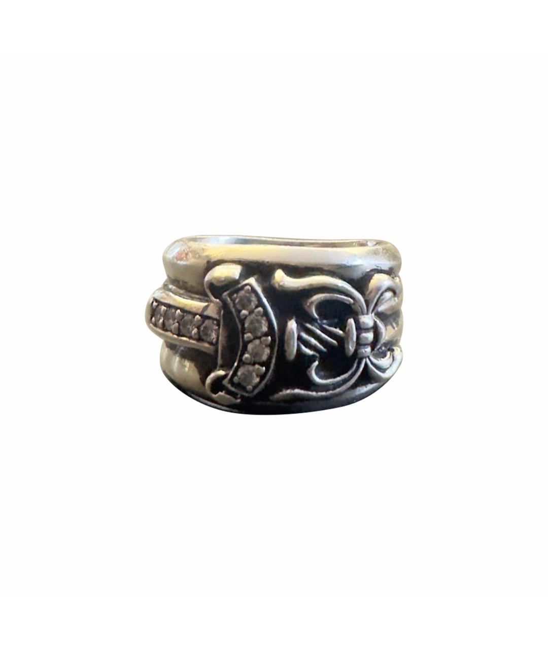 CHROME HEARTS Серебряное серебряное кольцо, фото 1