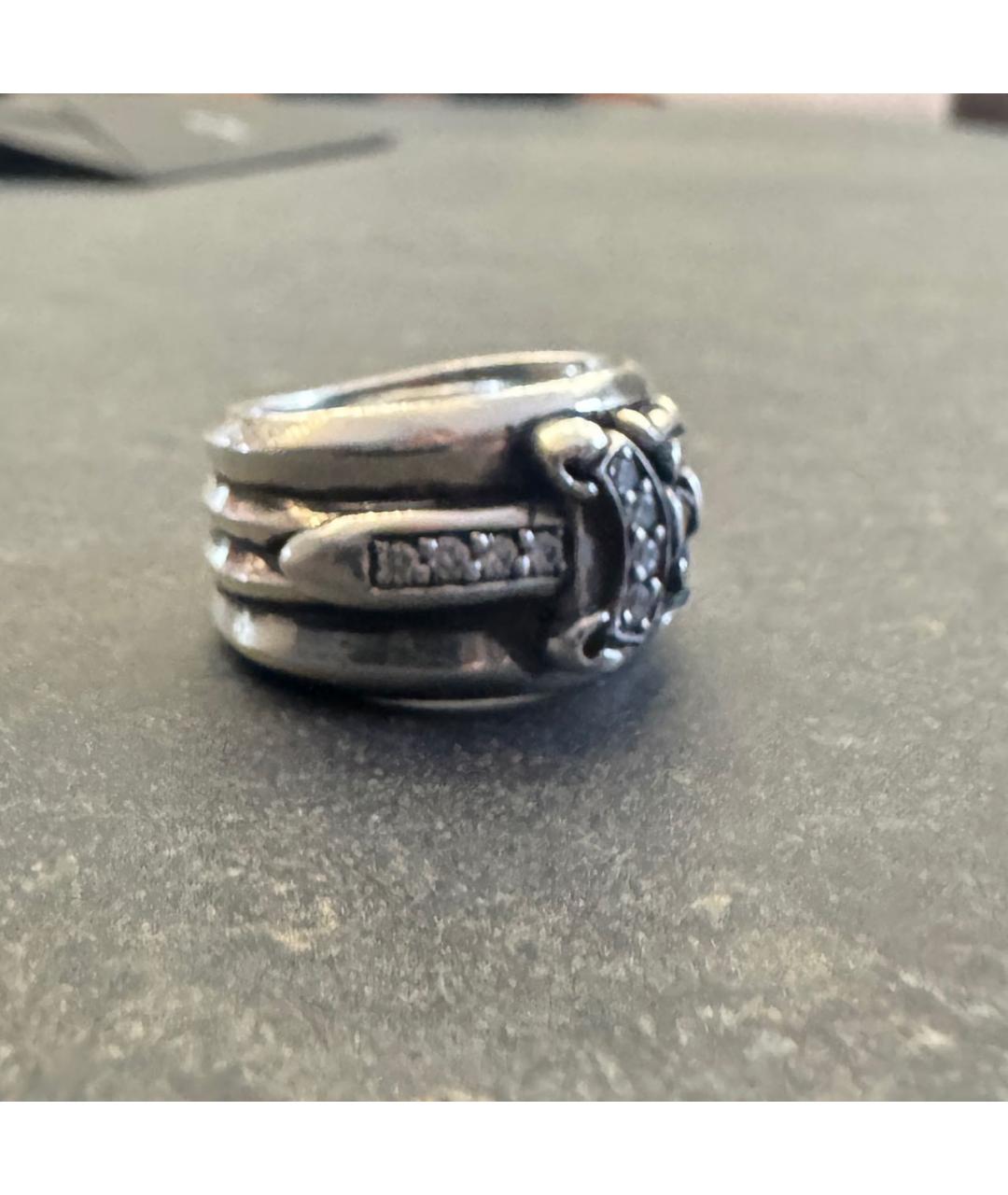 CHROME HEARTS Серебряное серебряное кольцо, фото 4