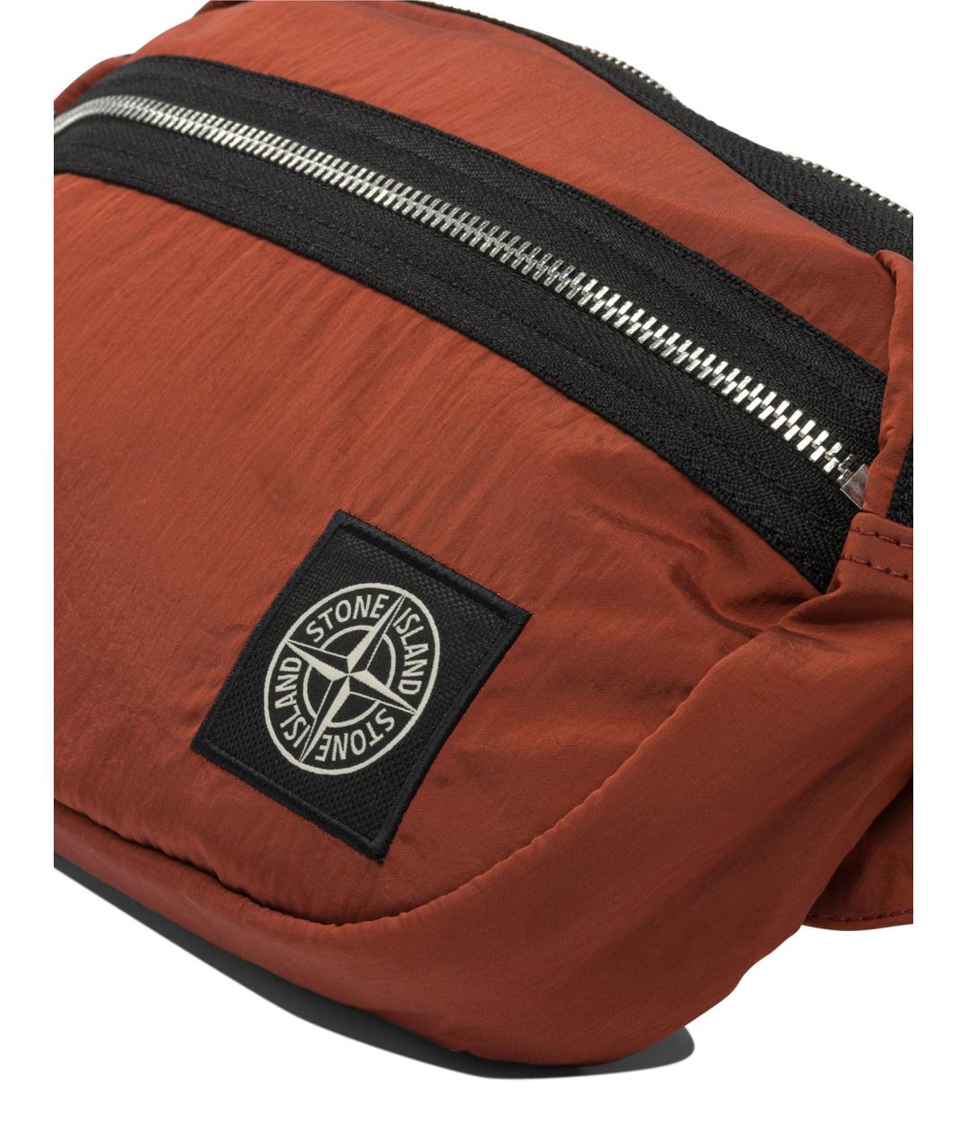 STONE ISLAND Красная сумка на плечо, фото 4