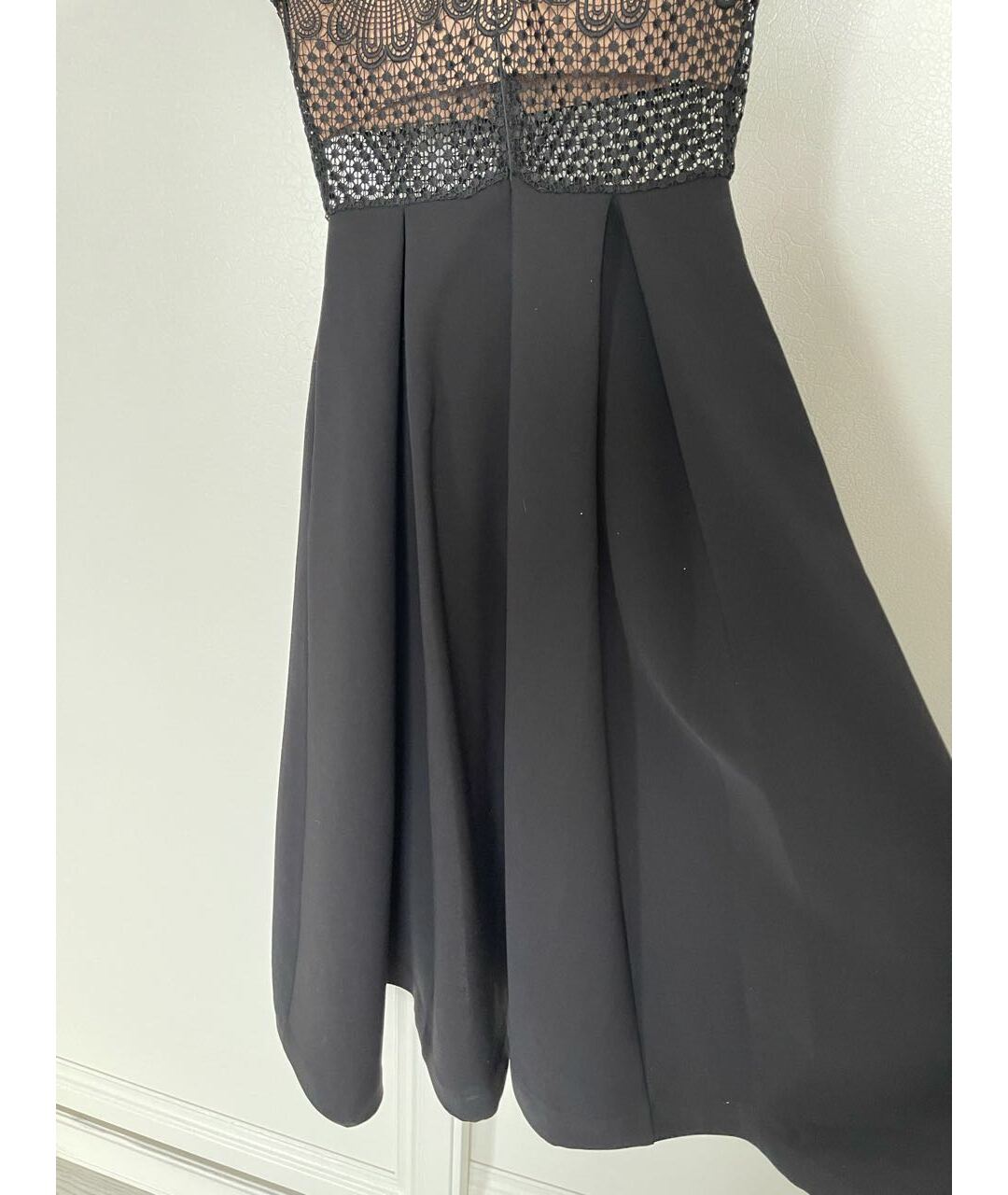 SELF-PORTRAIT Черное кружевное коктейльное платье, фото 6
