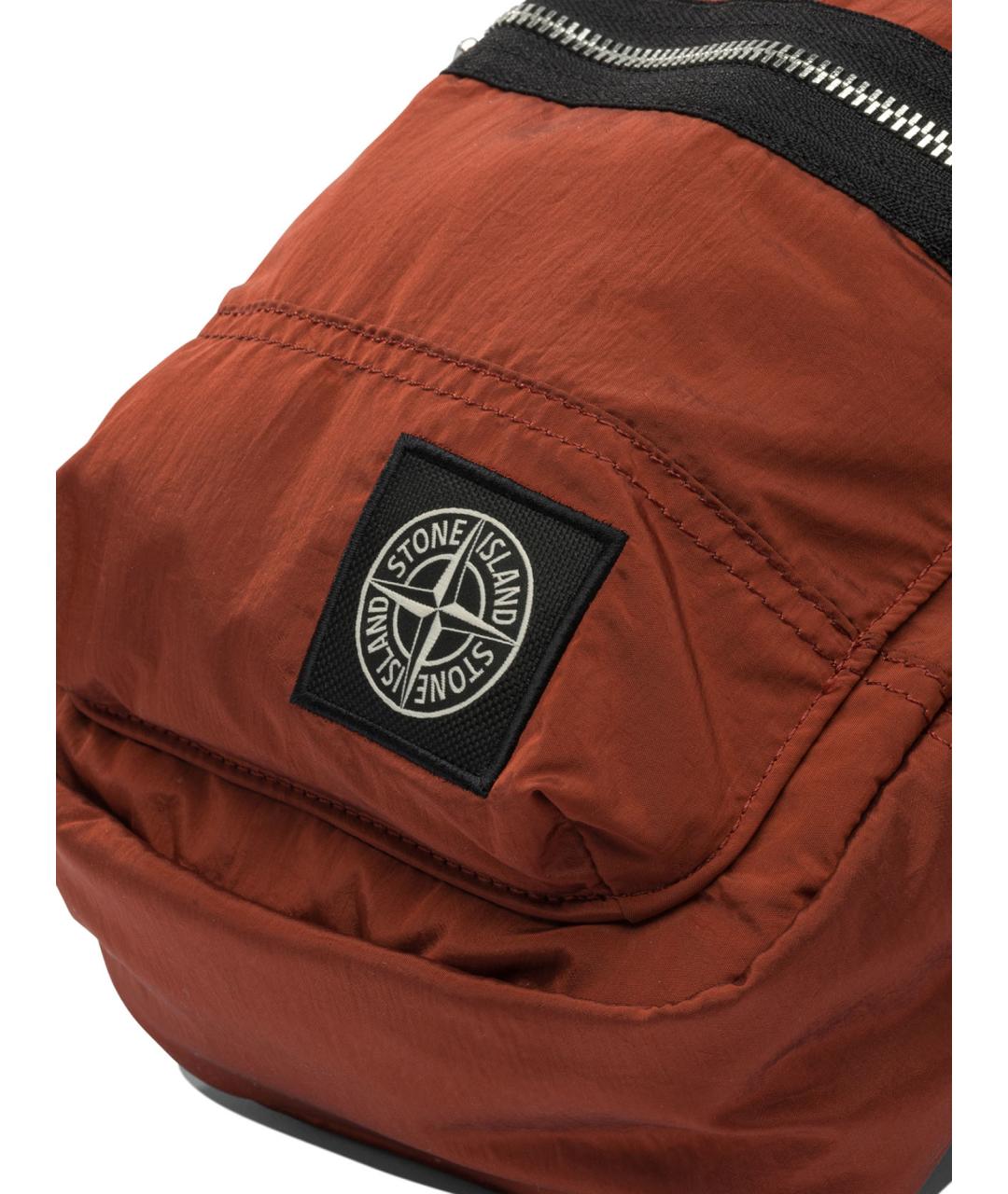 STONE ISLAND Оранжевая сумка через плечо, фото 4