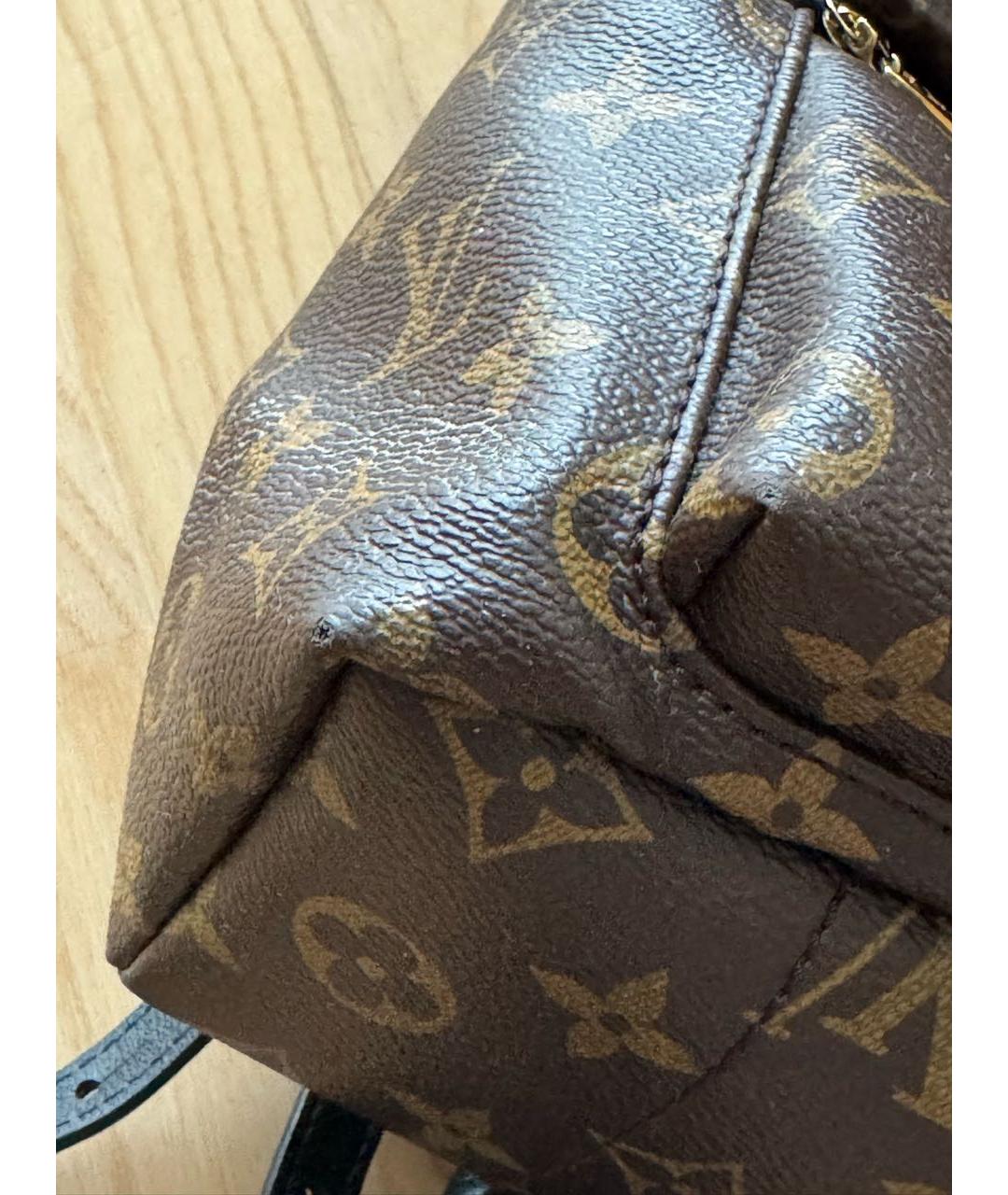 LOUIS VUITTON Коричневый рюкзак, фото 6