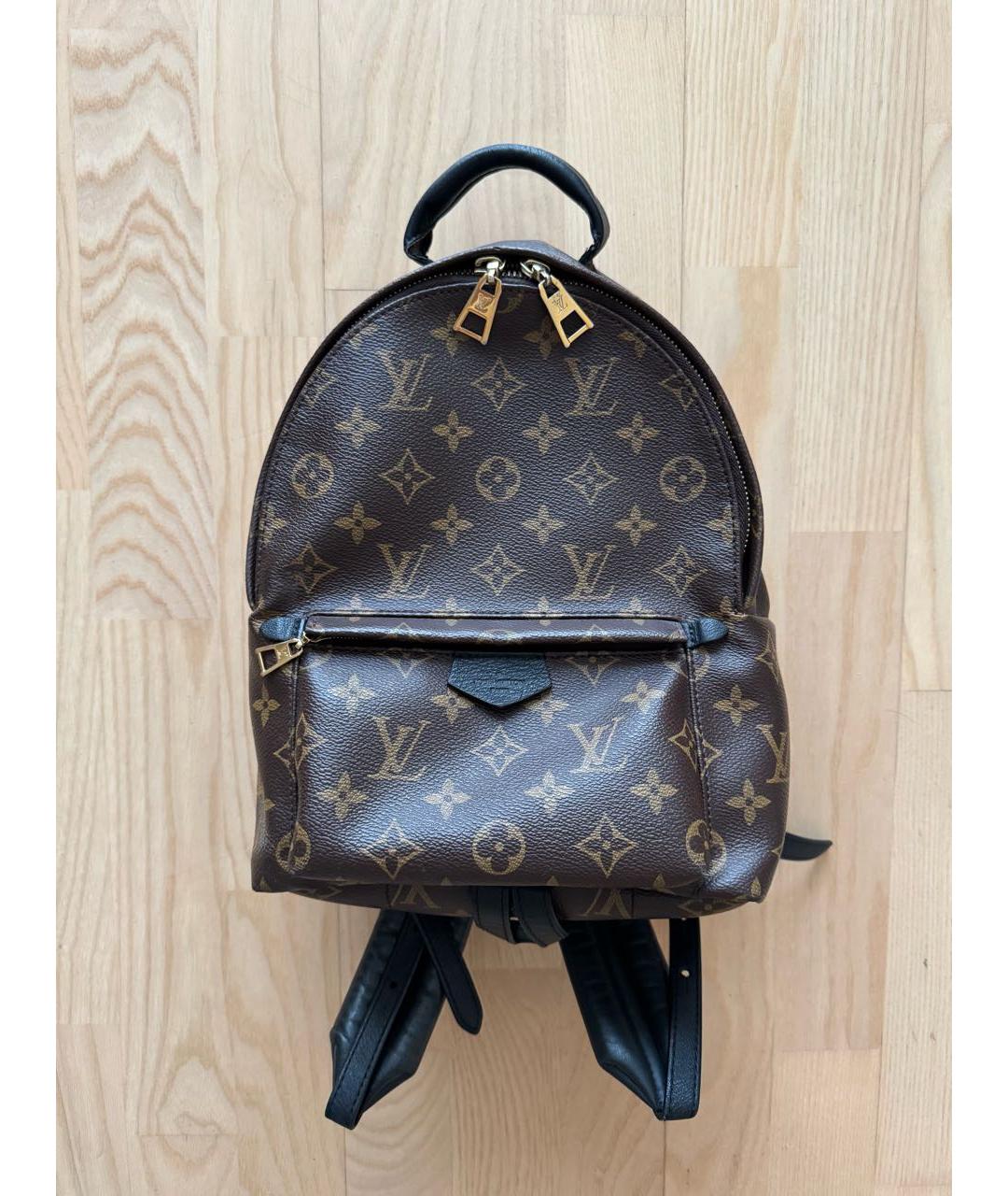 LOUIS VUITTON Коричневый рюкзак, фото 8