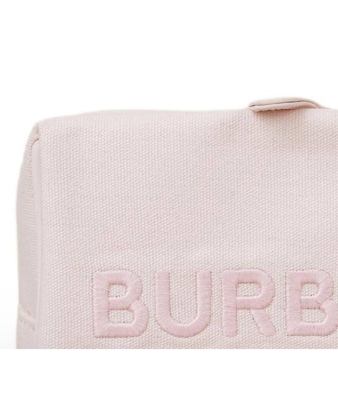 BURBERRY Розовая косметичка, фото 3