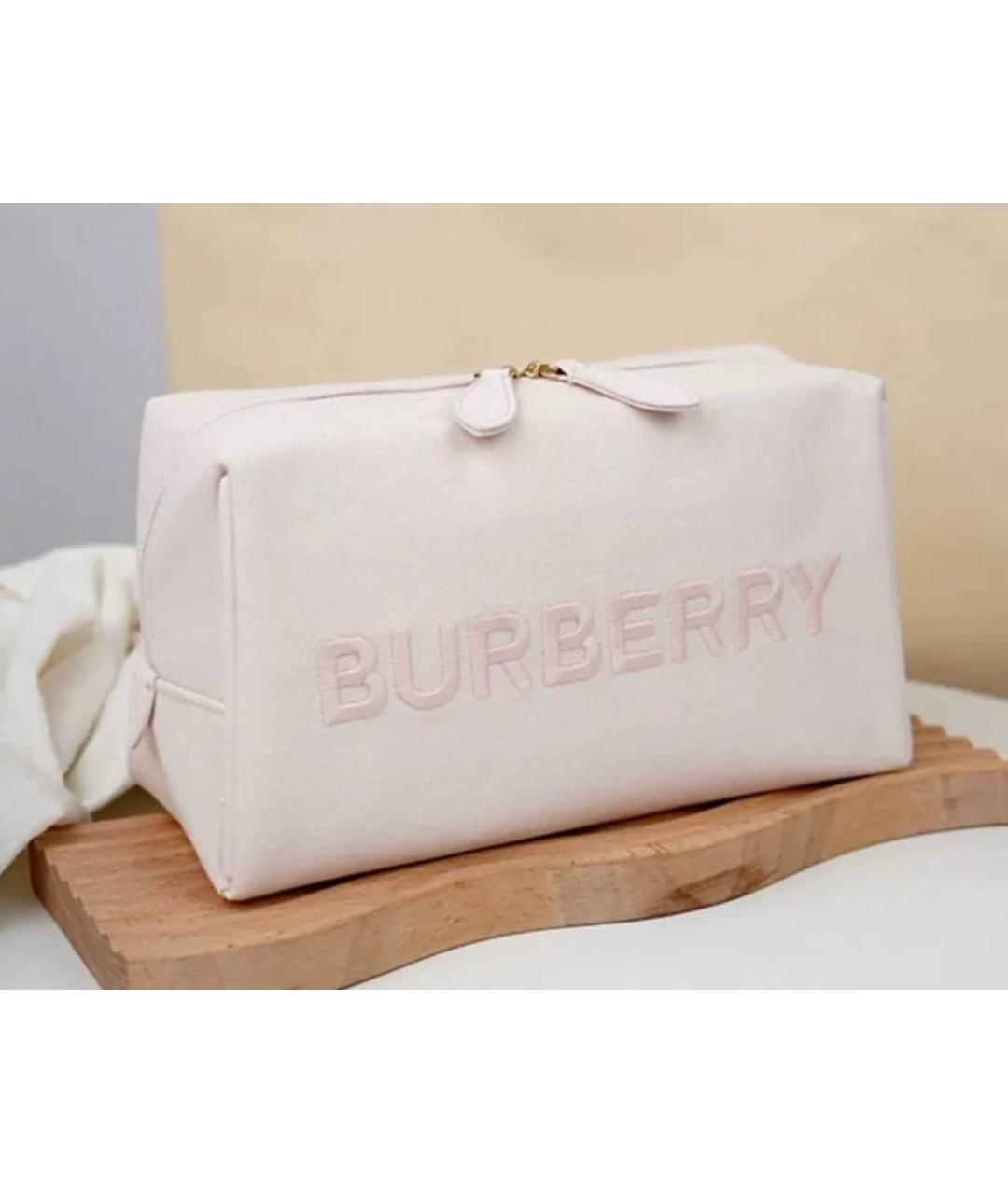 BURBERRY Розовая косметичка, фото 5