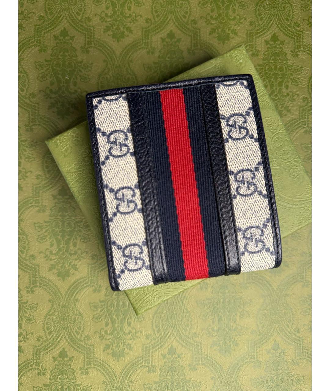 GUCCI Темно-синий кошелек, фото 2