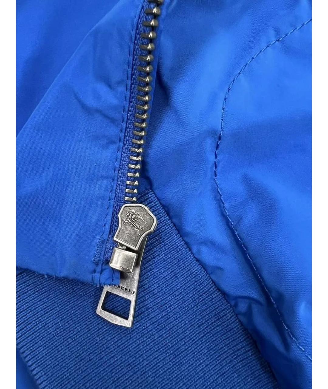 BURBERRY Синяя куртка, фото 8