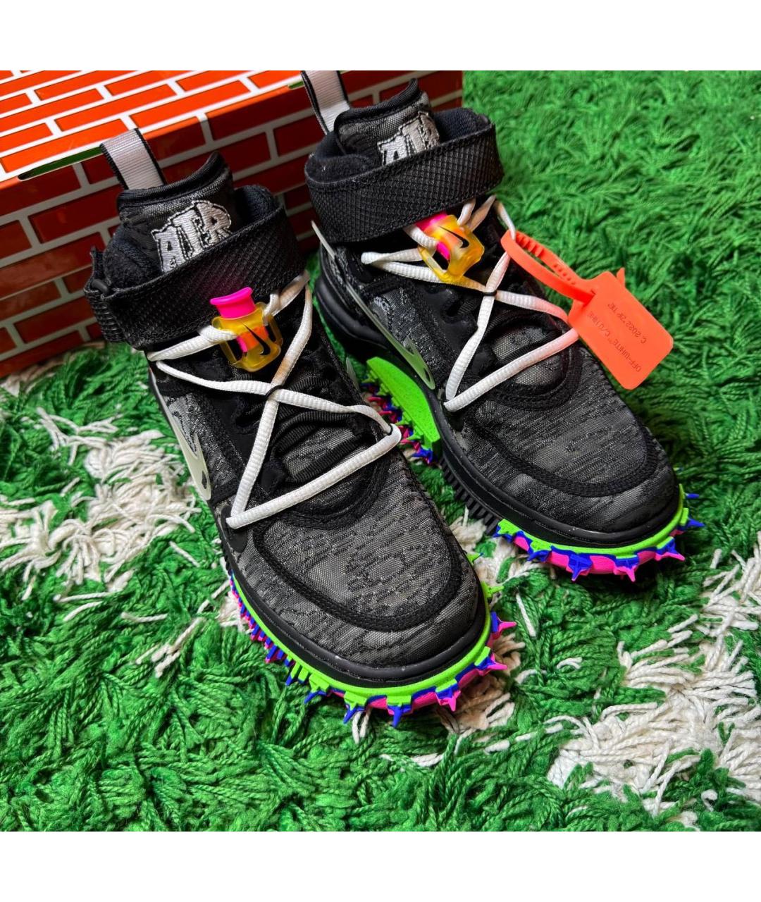 NIKE X OFF-WHITE Черные кроссовки, фото 3