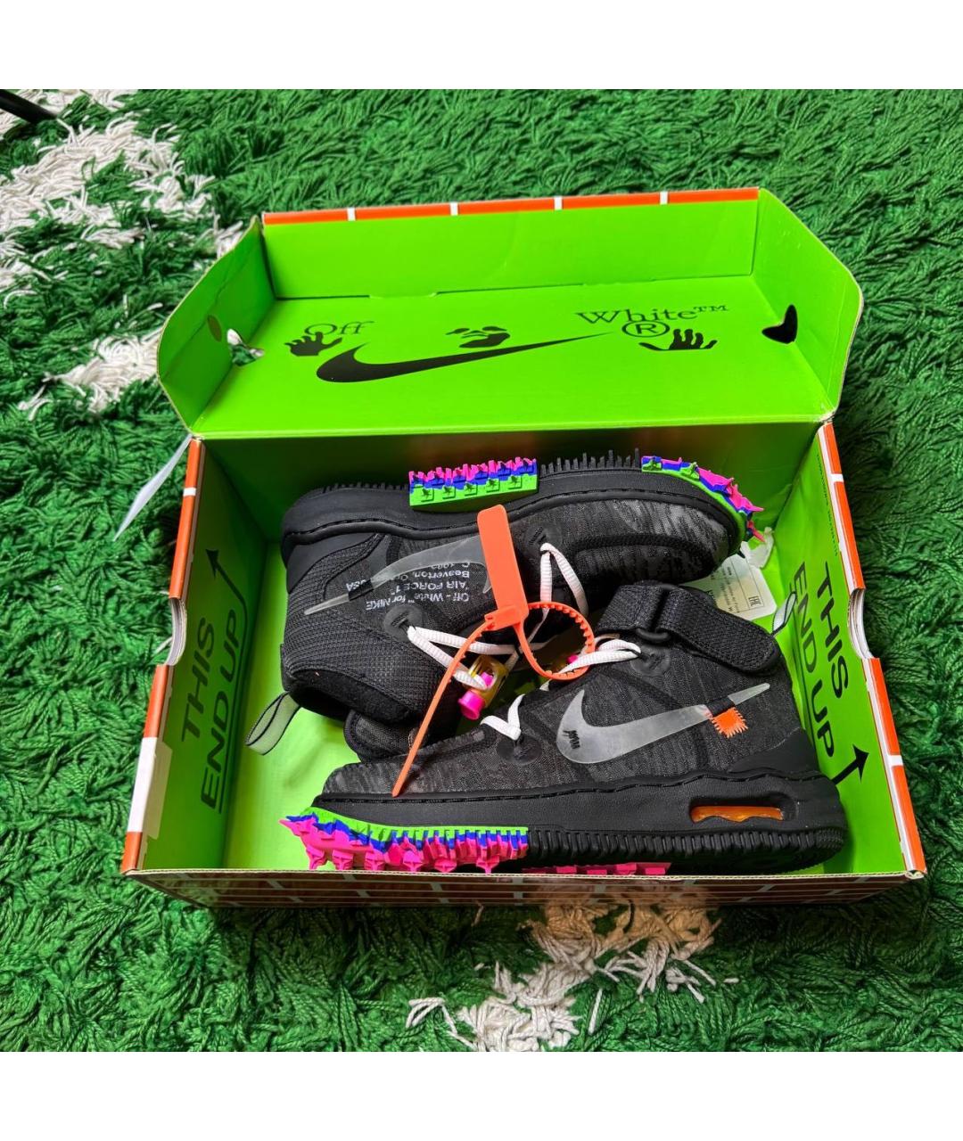 NIKE X OFF-WHITE Черные кроссовки, фото 6