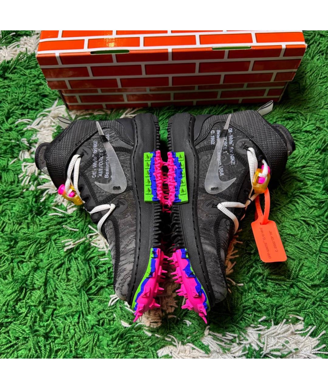 NIKE X OFF-WHITE Черные кроссовки, фото 4