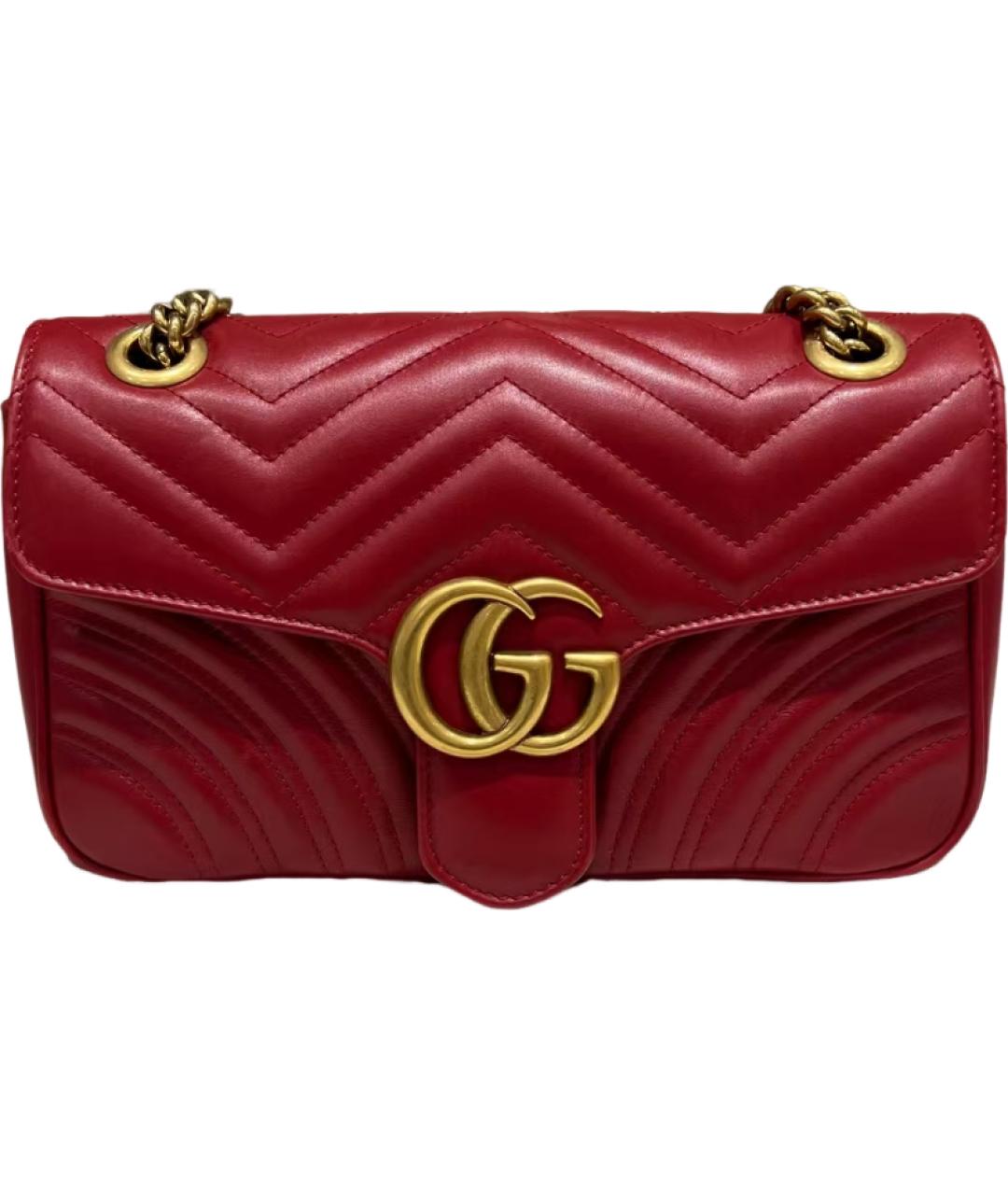 GUCCI Красная сумка через плечо, фото 6