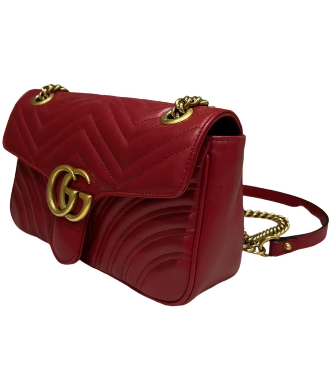 GUCCI Красная сумка через плечо, фото 4