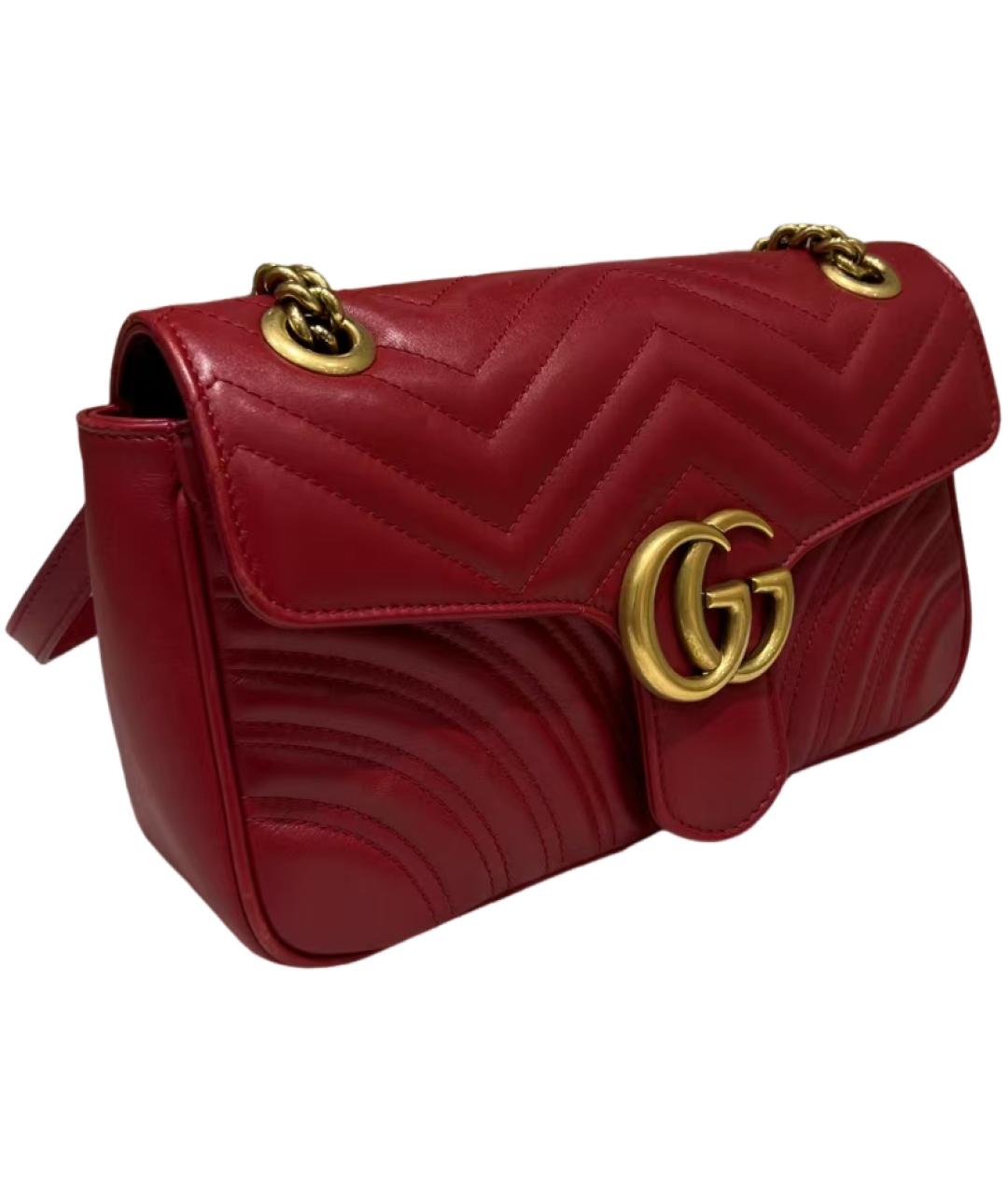 GUCCI Красная сумка через плечо, фото 2