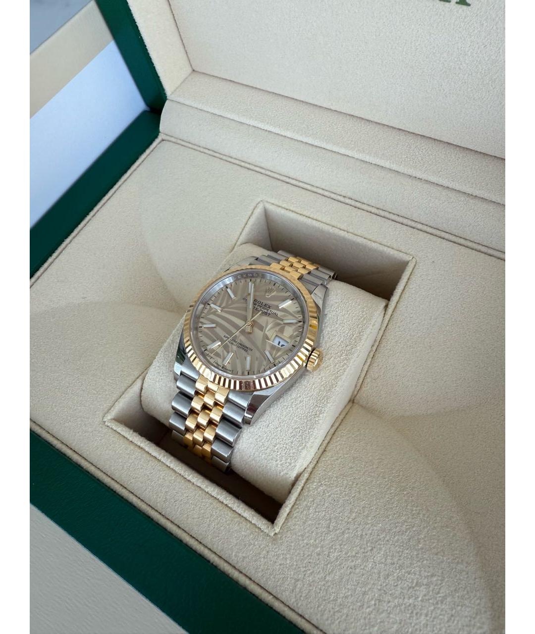 ROLEX Золотые часы из золота и стали, фото 4