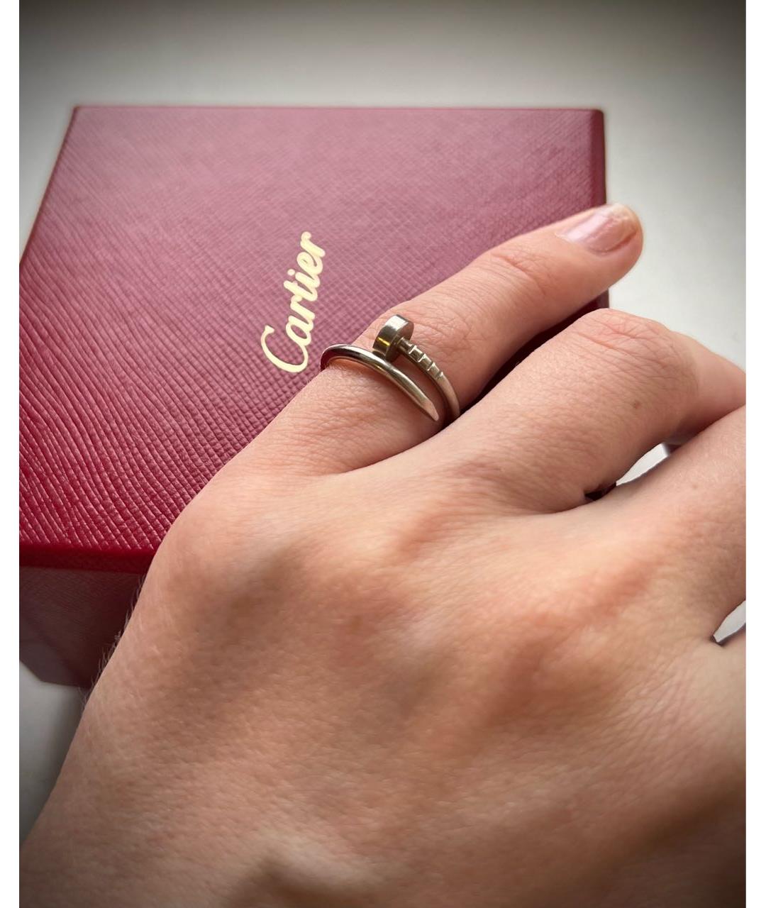CARTIER Белое кольцо из белого золота, фото 7