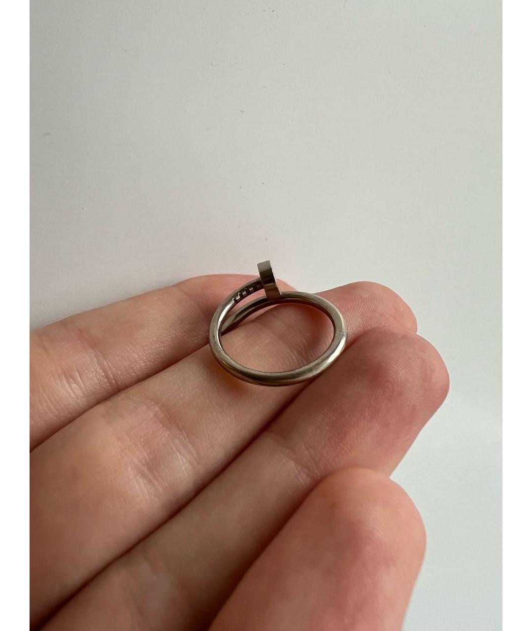 CARTIER Белое кольцо из белого золота, фото 4