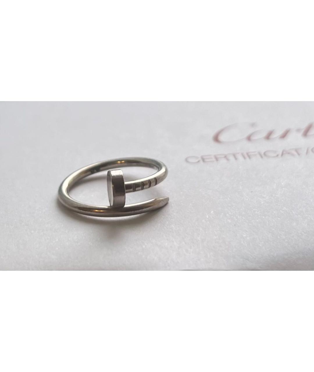 CARTIER Белое кольцо из белого золота, фото 9