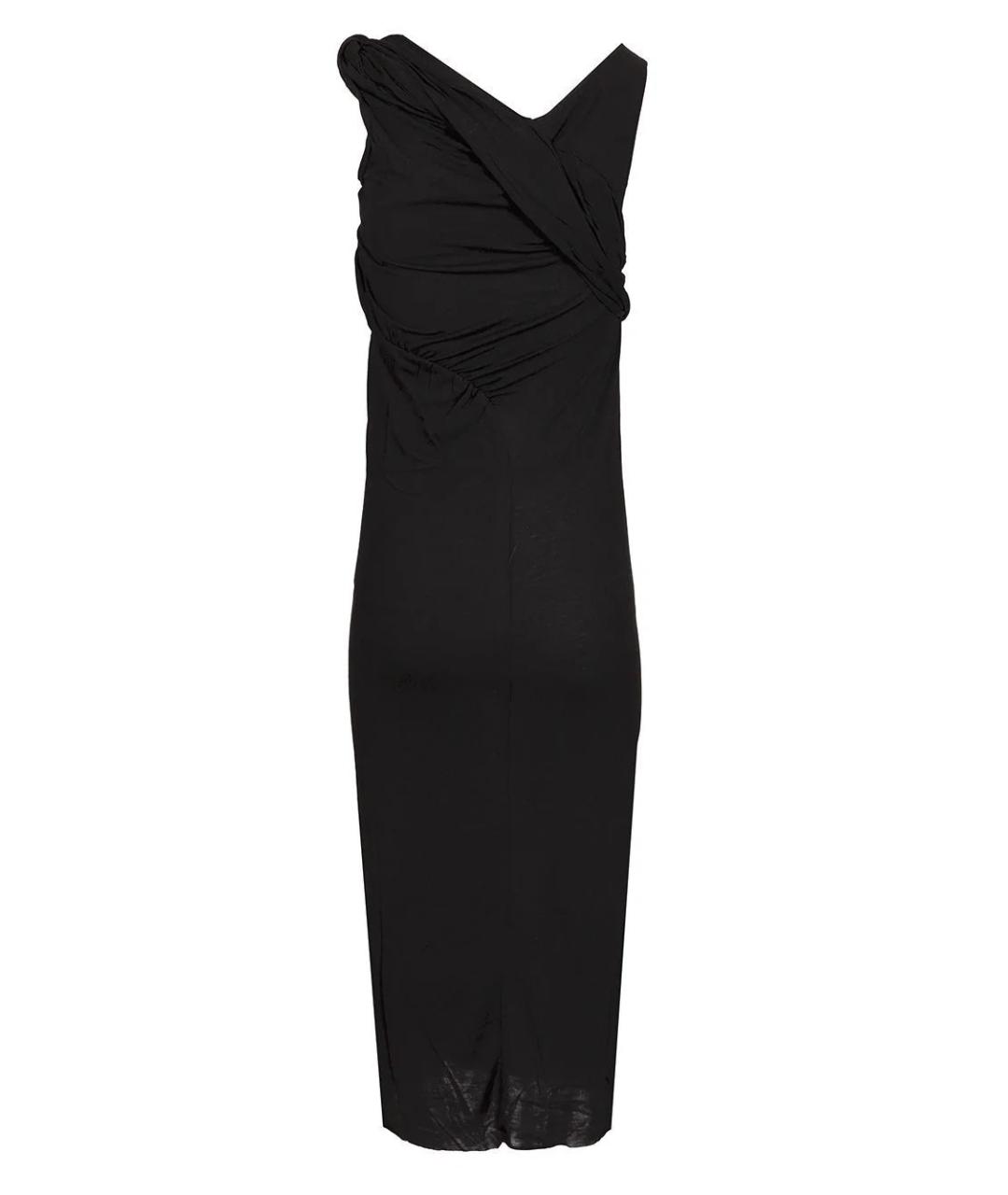 RICK OWENS Черное повседневное платье, фото 2