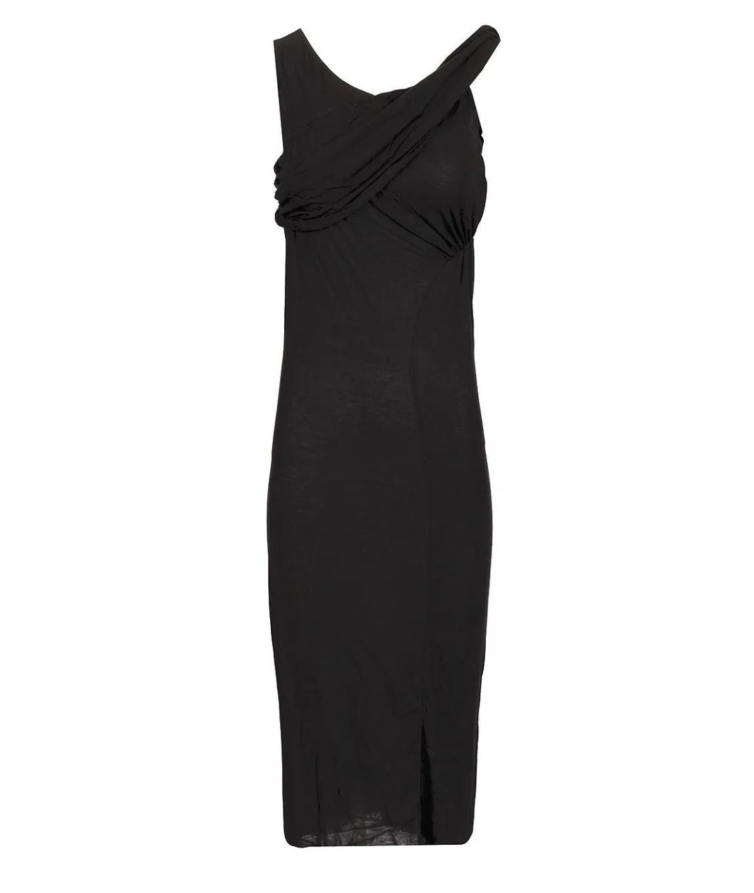 RICK OWENS Черное повседневное платье, фото 1