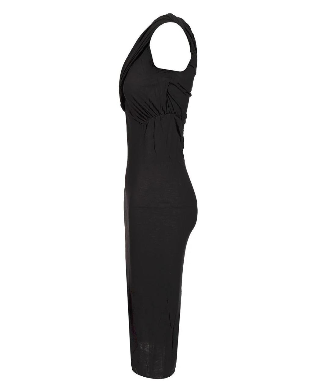 RICK OWENS Черное повседневное платье, фото 3