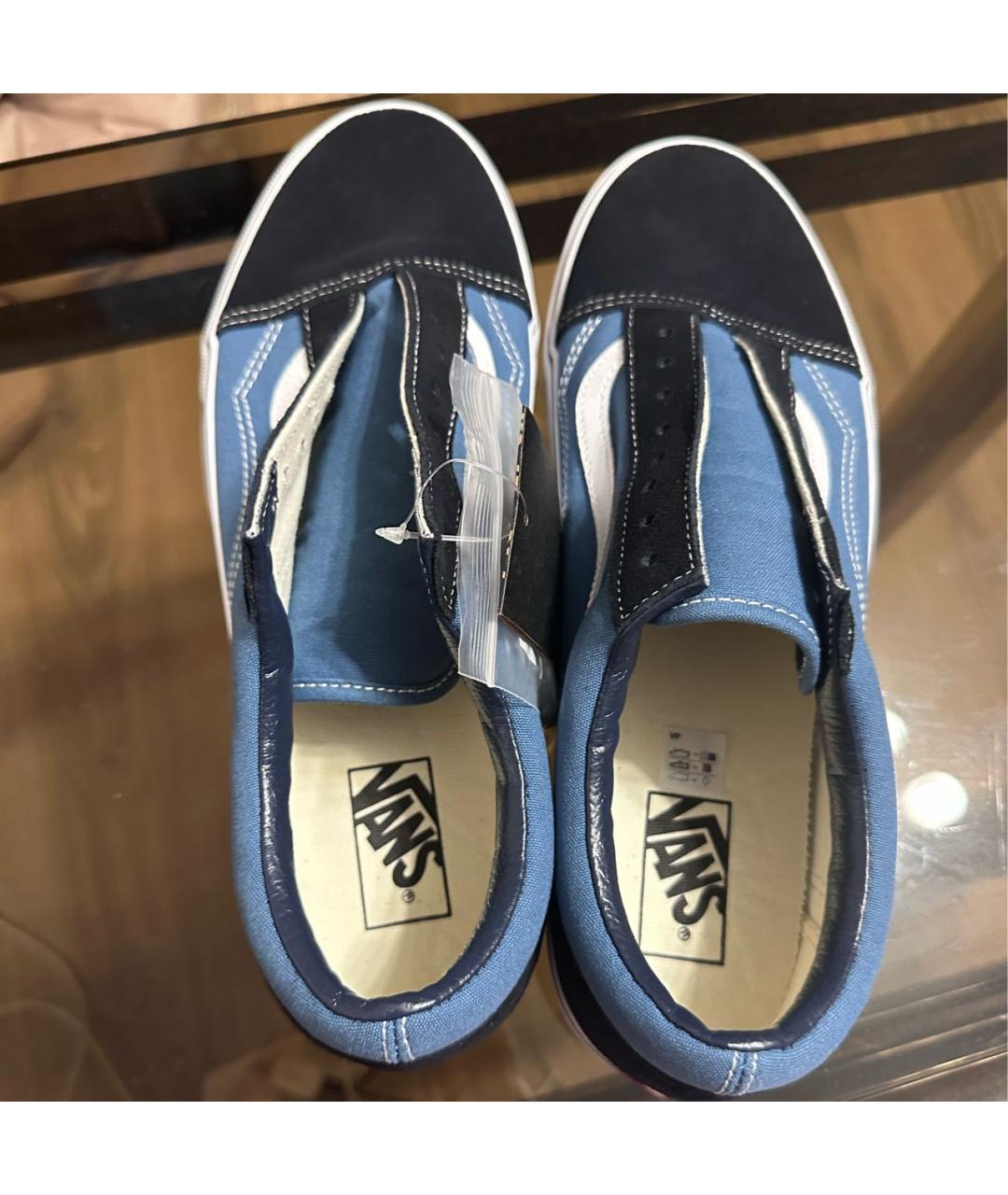 VANS Темно-синие низкие кроссовки / кеды, фото 3