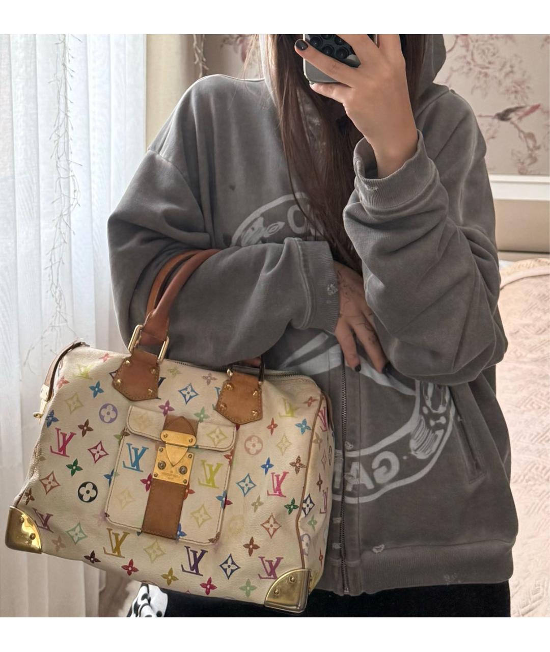 LOUIS VUITTON Мульти кожаная сумка с короткими ручками, фото 8