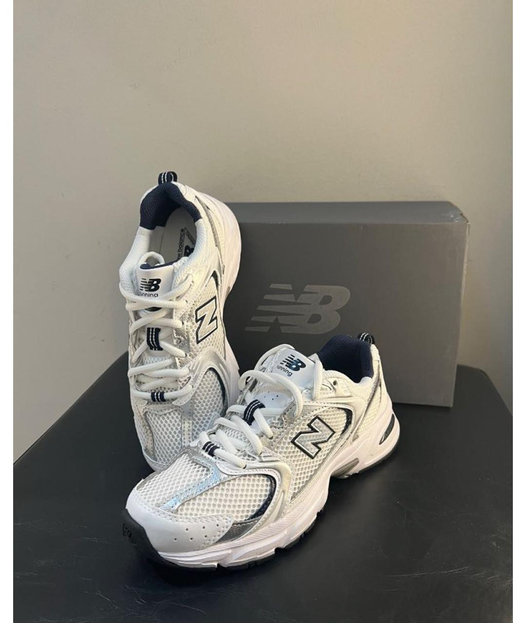 NEW BALANCE Белые кроссовки, фото 6