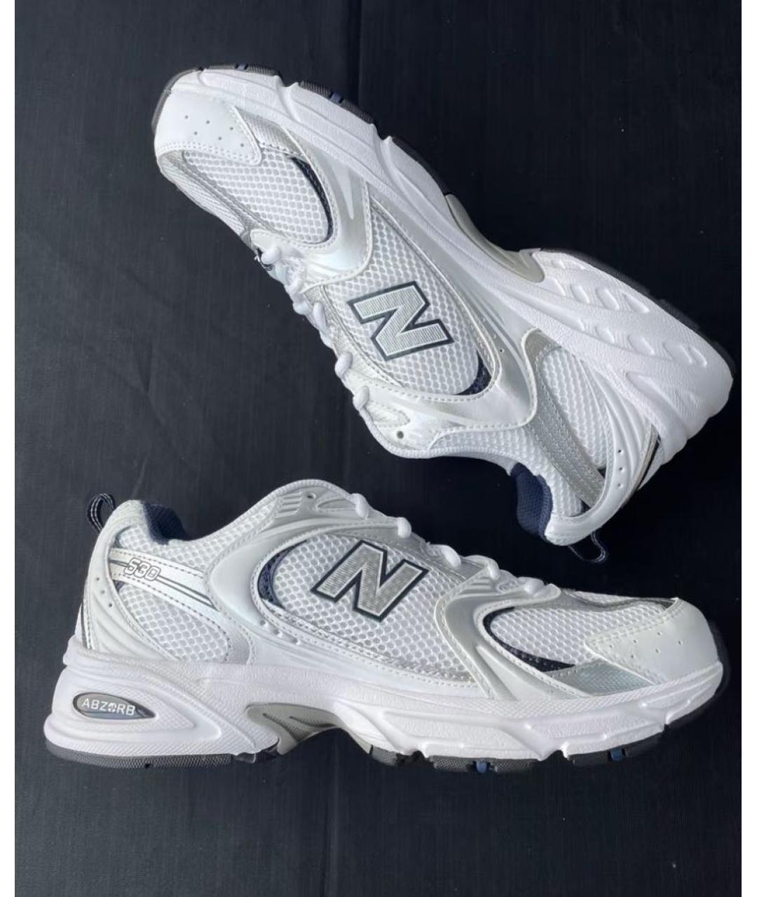 NEW BALANCE Серые низкие кроссовки / кеды, фото 7