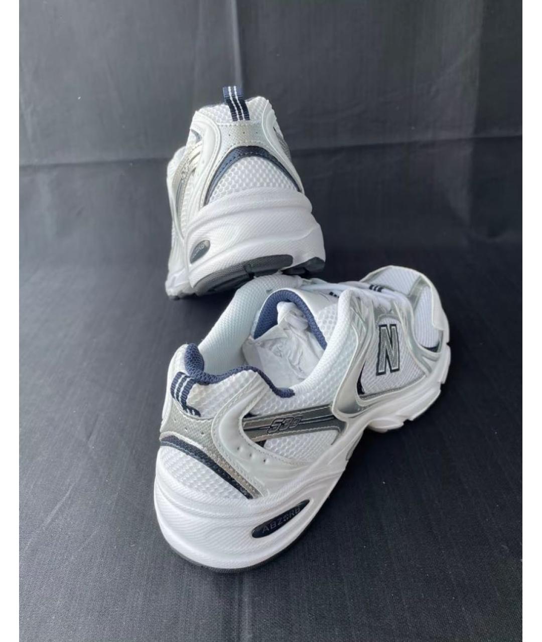 NEW BALANCE Серые низкие кроссовки / кеды, фото 8
