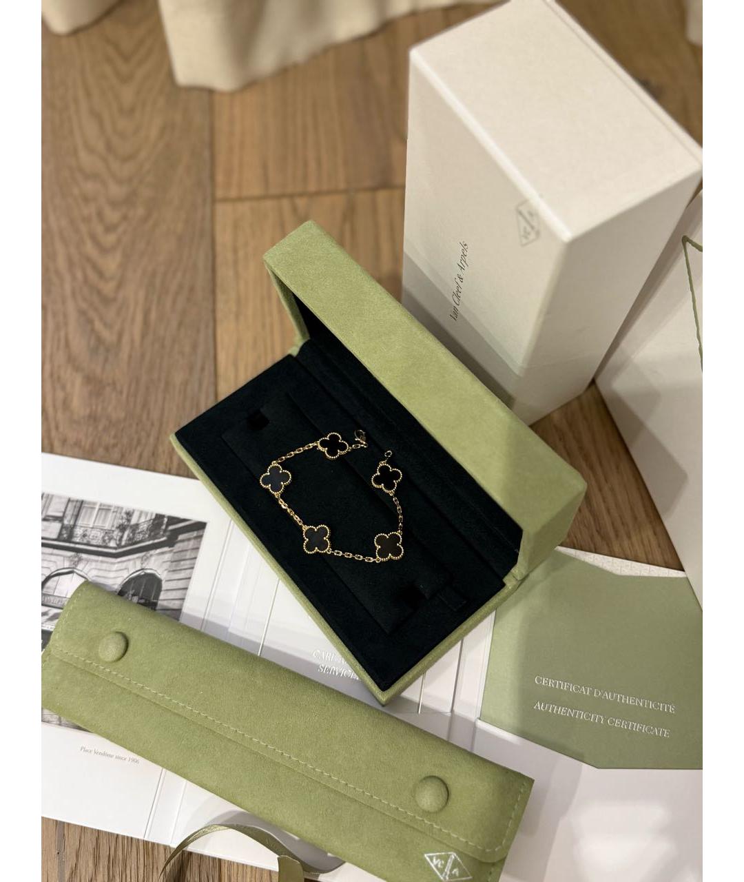 VAN CLEEF & ARPELS Черный браслет, фото 3