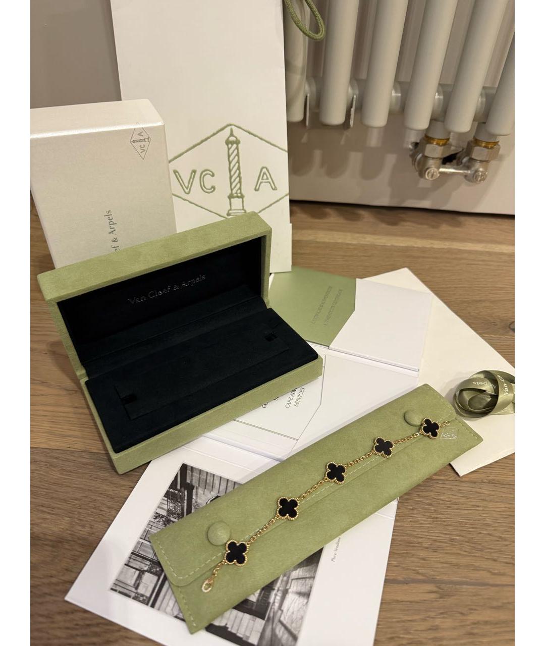 VAN CLEEF & ARPELS Черный браслет, фото 4