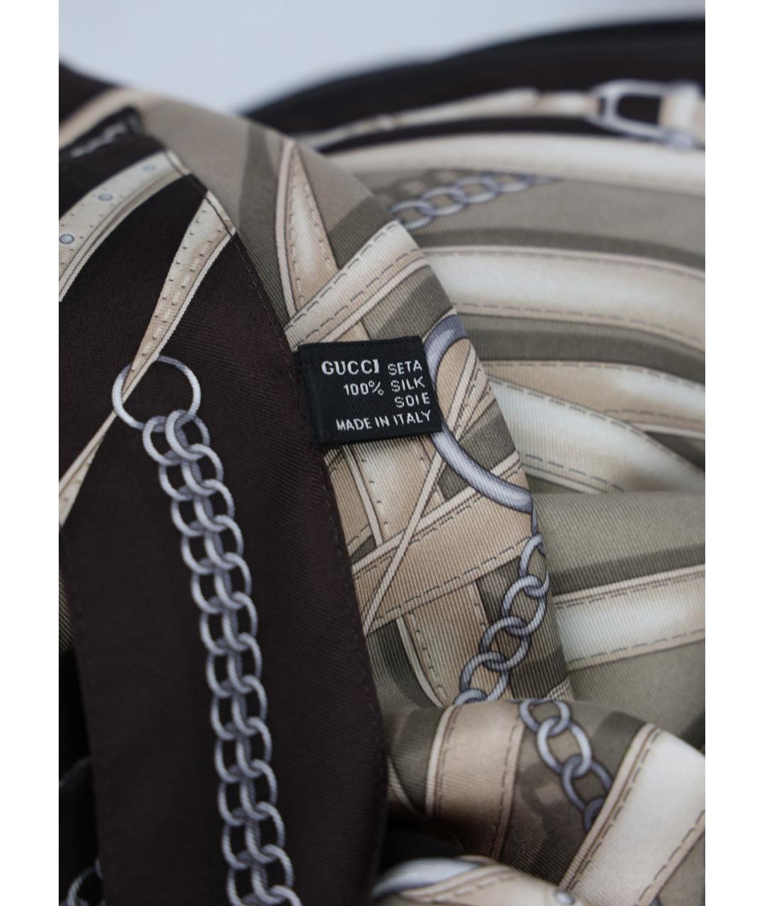 GUCCI Мульти шелковая майка, фото 5