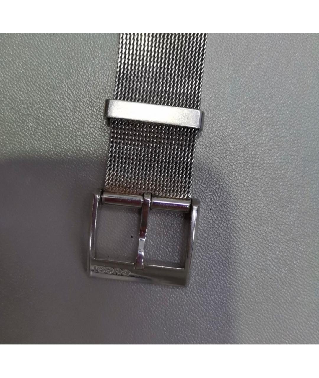 GUCCI Серебряные часы, фото 3