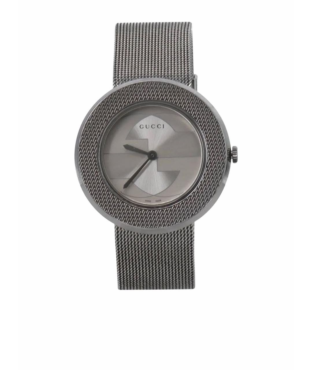 GUCCI Серебряные часы, фото 1