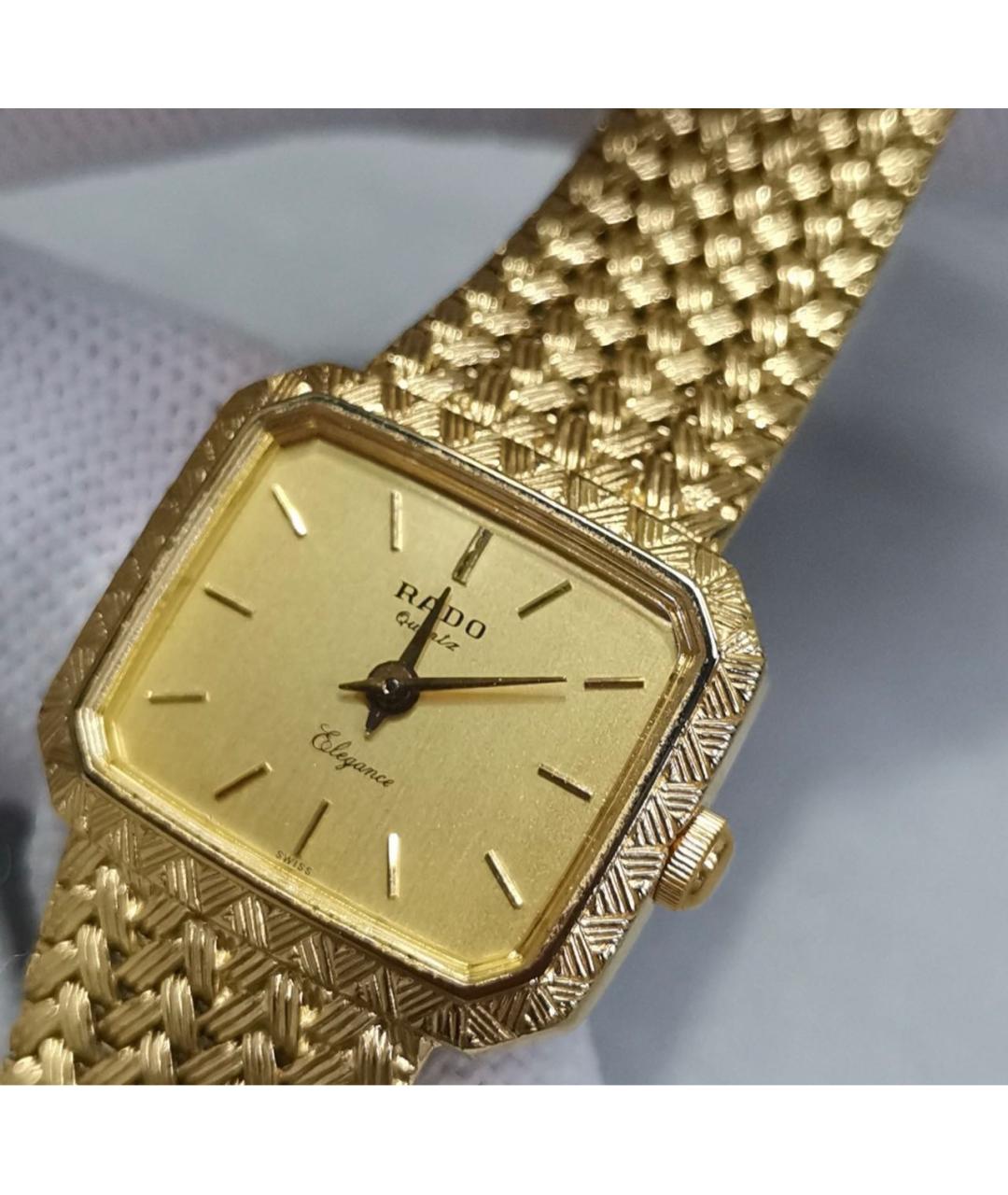 RADO Золотые часы, фото 5