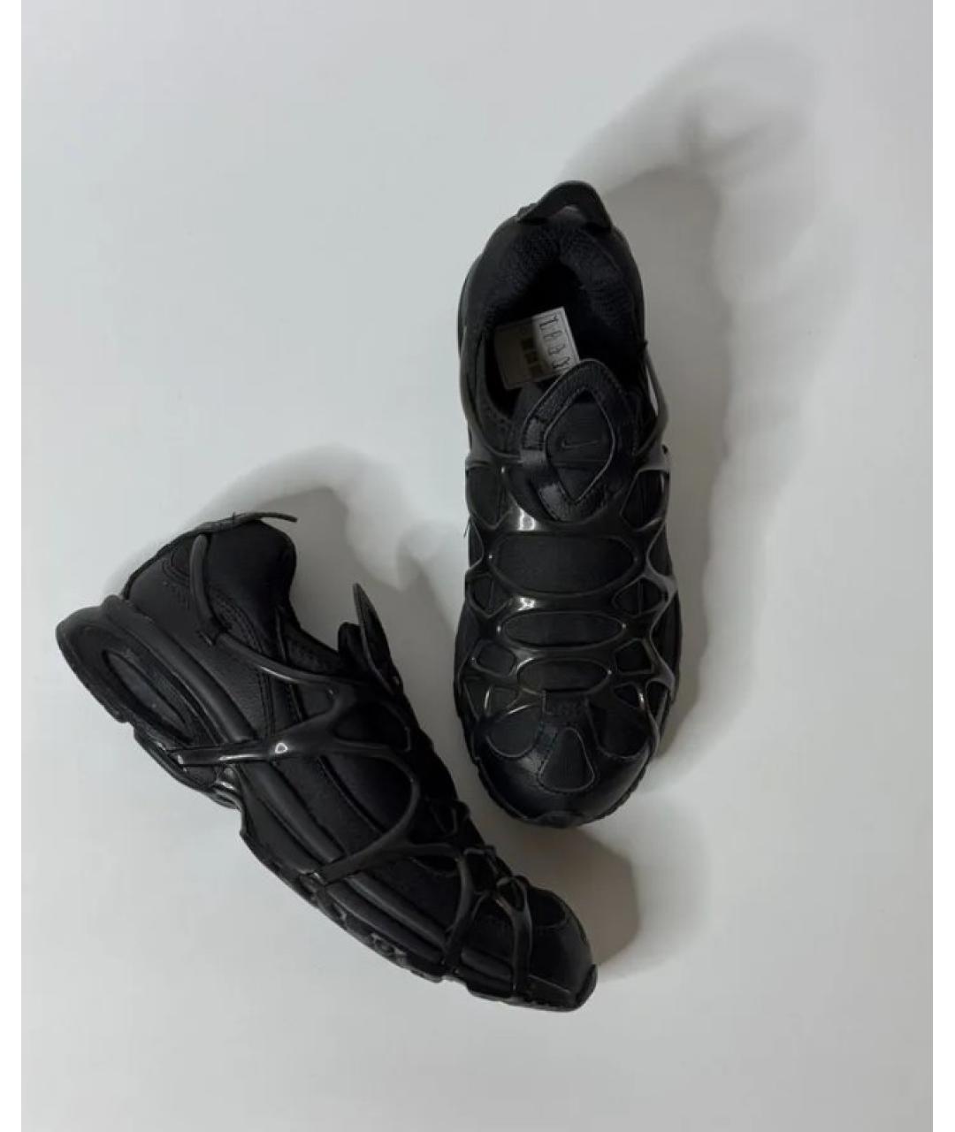 NIKE Черные неопреновые низкие кроссовки / кеды, фото 6