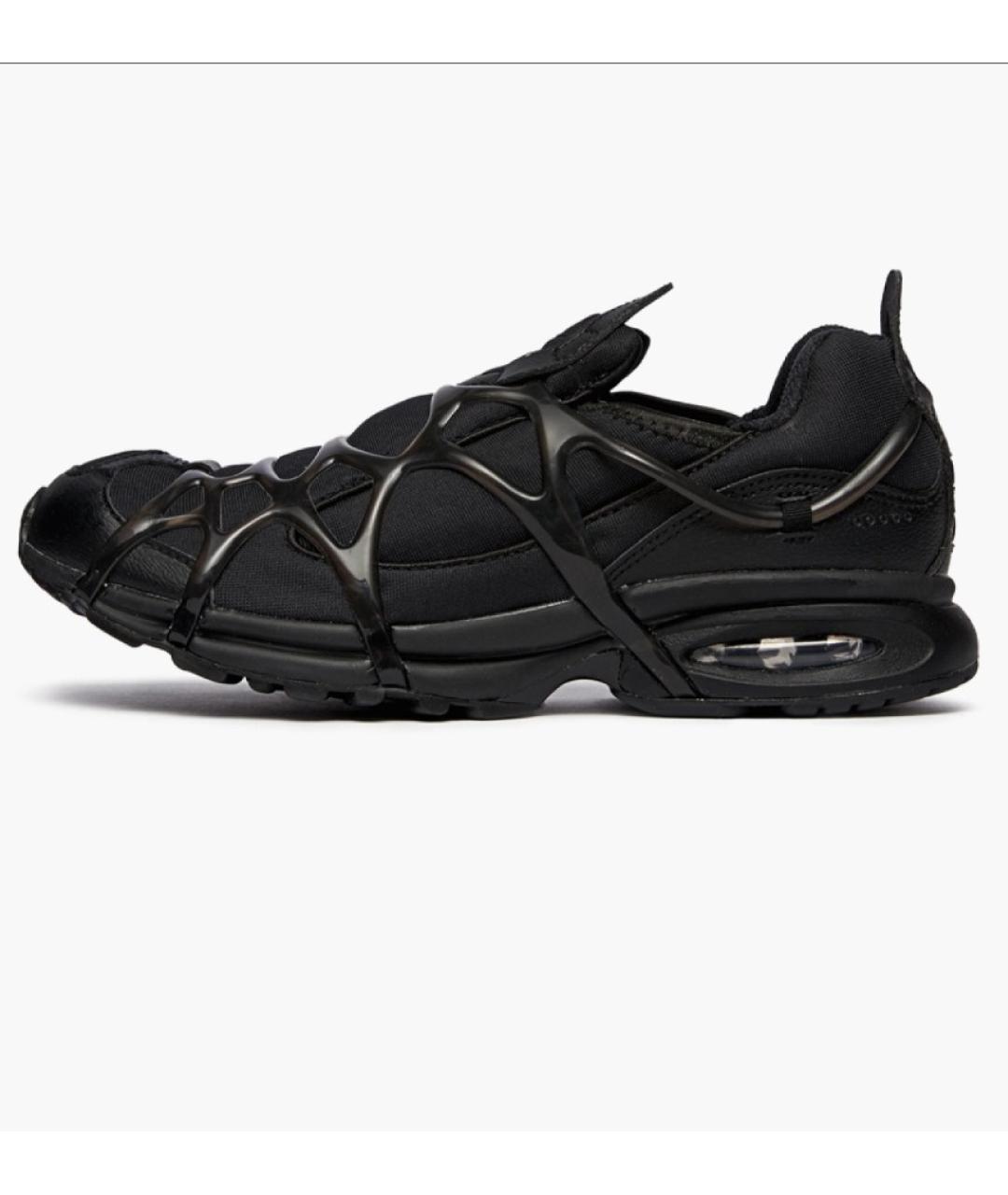 NIKE Черные неопреновые низкие кроссовки / кеды, фото 9