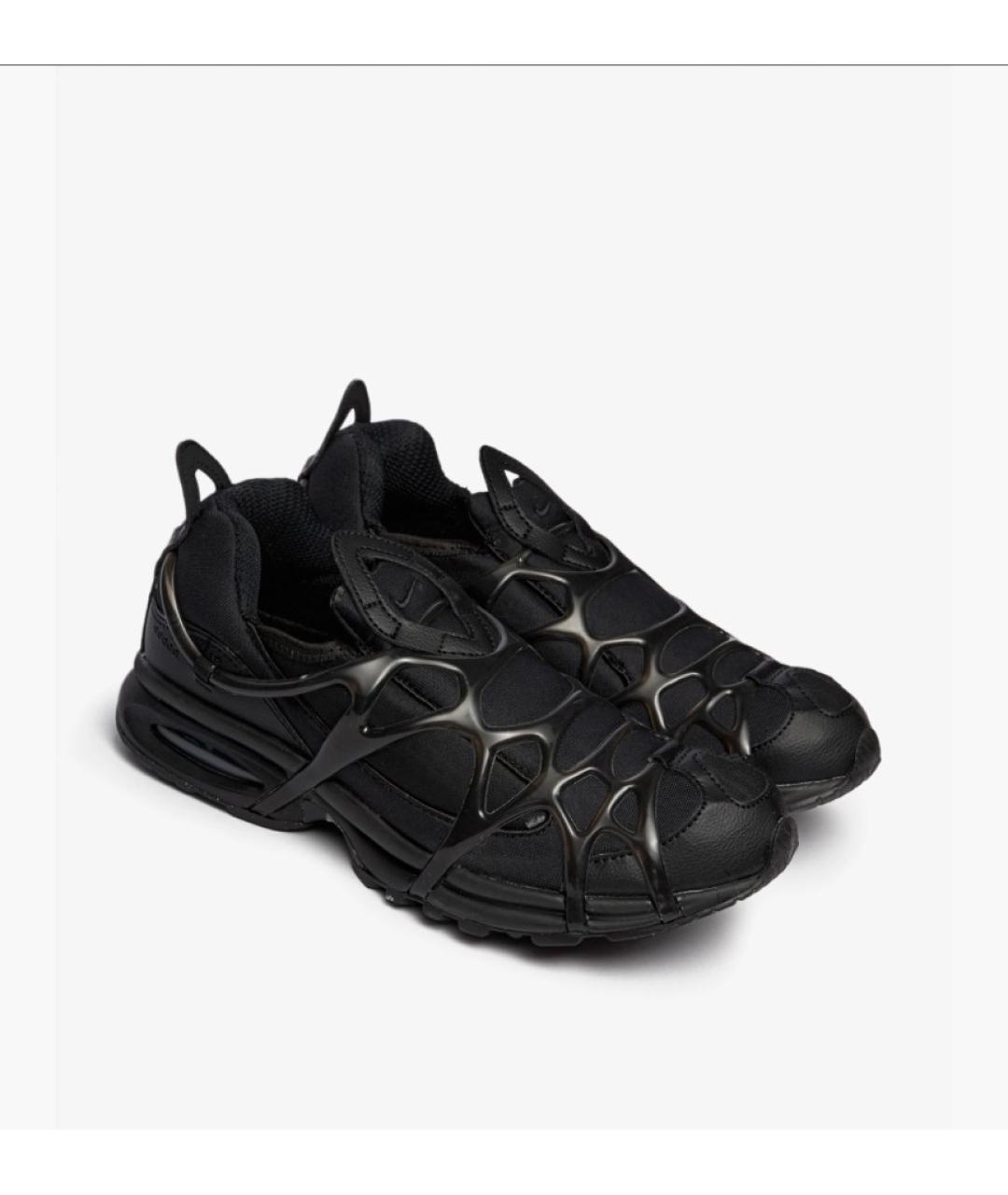 NIKE Черные неопреновые низкие кроссовки / кеды, фото 2