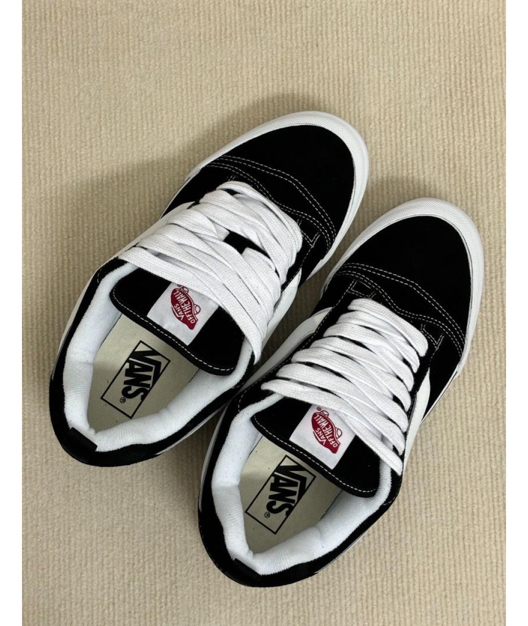 VANS Черные замшевые низкие кроссовки / кеды, фото 7