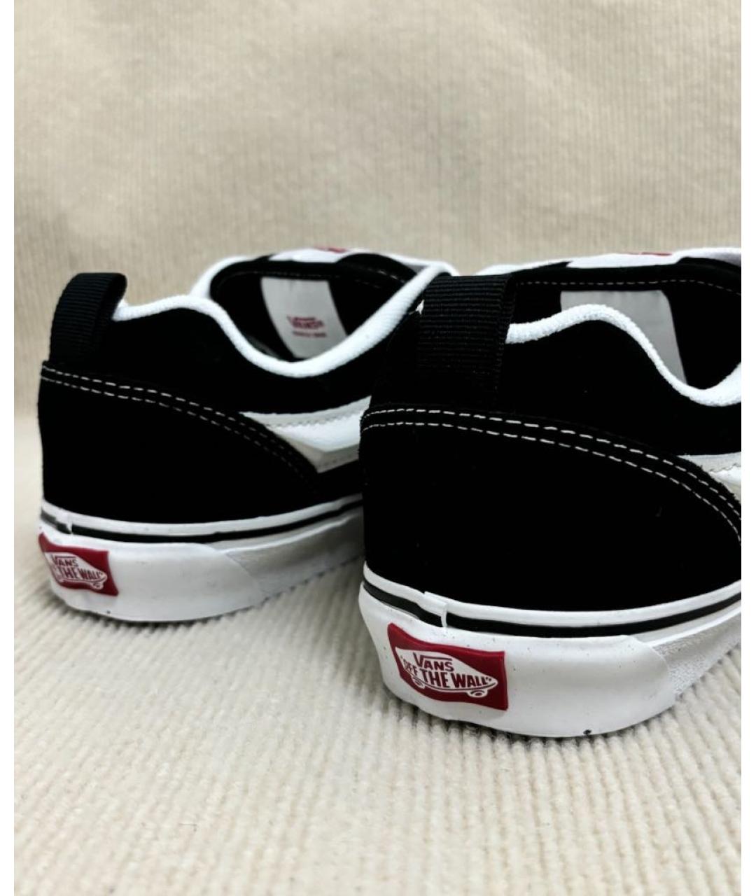 VANS Черные замшевые низкие кроссовки / кеды, фото 8
