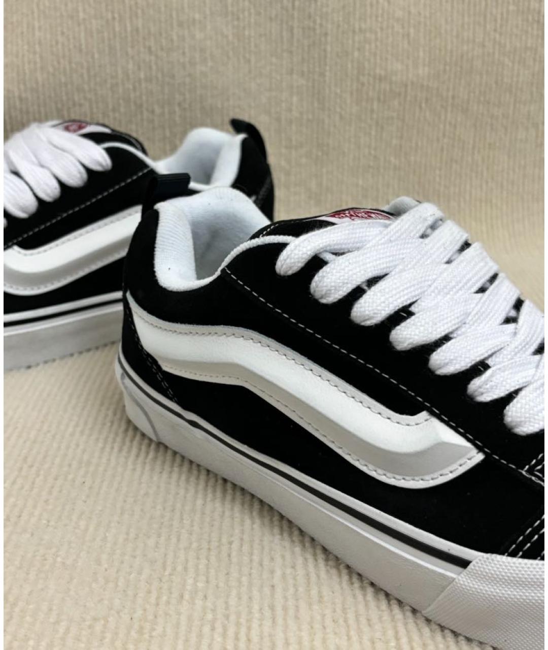VANS Черные замшевые низкие кроссовки / кеды, фото 6