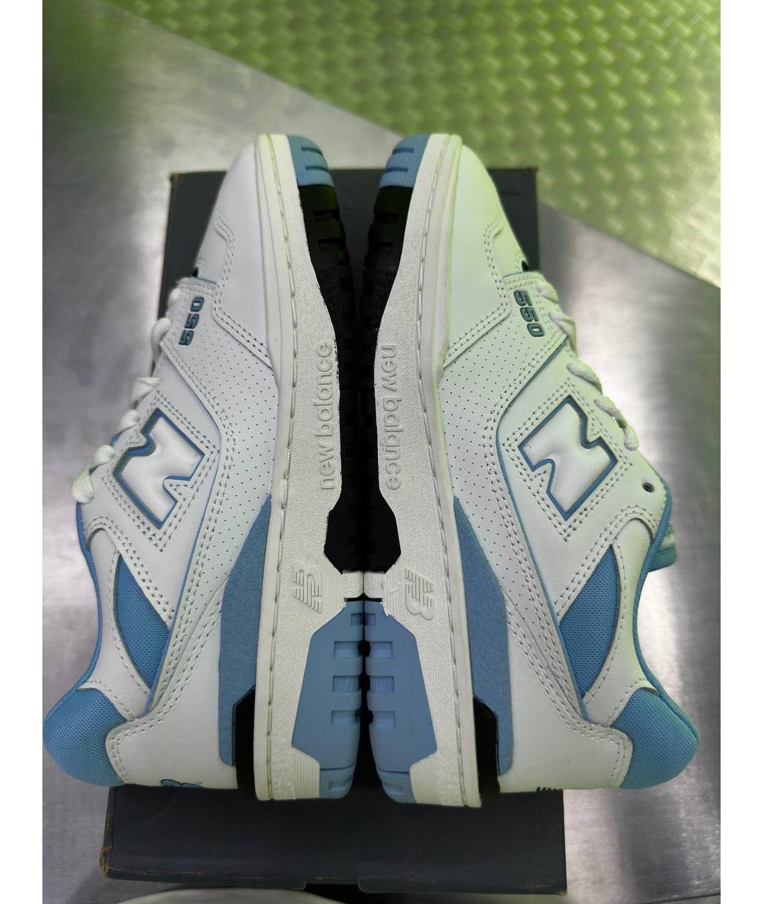 NEW BALANCE Голубые кожаные кеды, фото 6