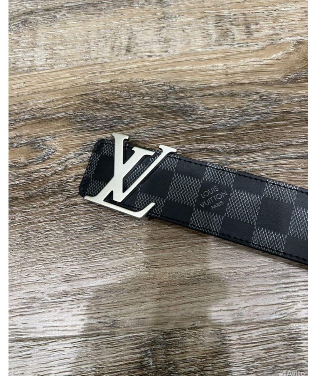 LOUIS VUITTON Кожаный ремень, фото 4