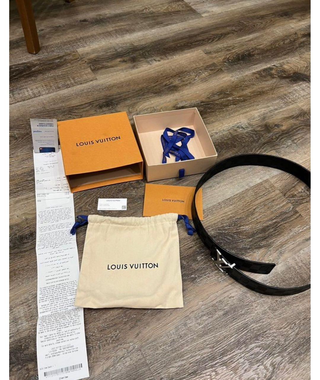 LOUIS VUITTON Кожаный ремень, фото 2