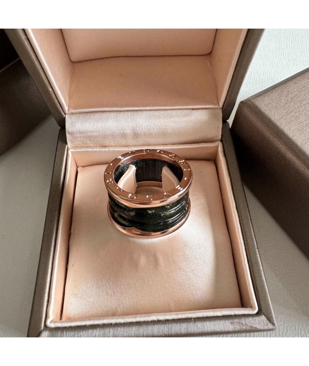 BVLGARI Золотое кольцо из розового золота, фото 8